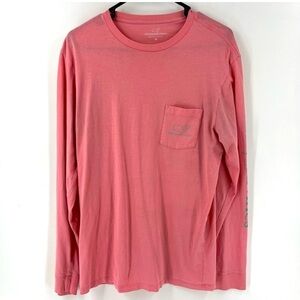 Vineyard Vines Size light pink long sleeve shirt size Large